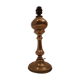 Old lamp foot in electrified brass