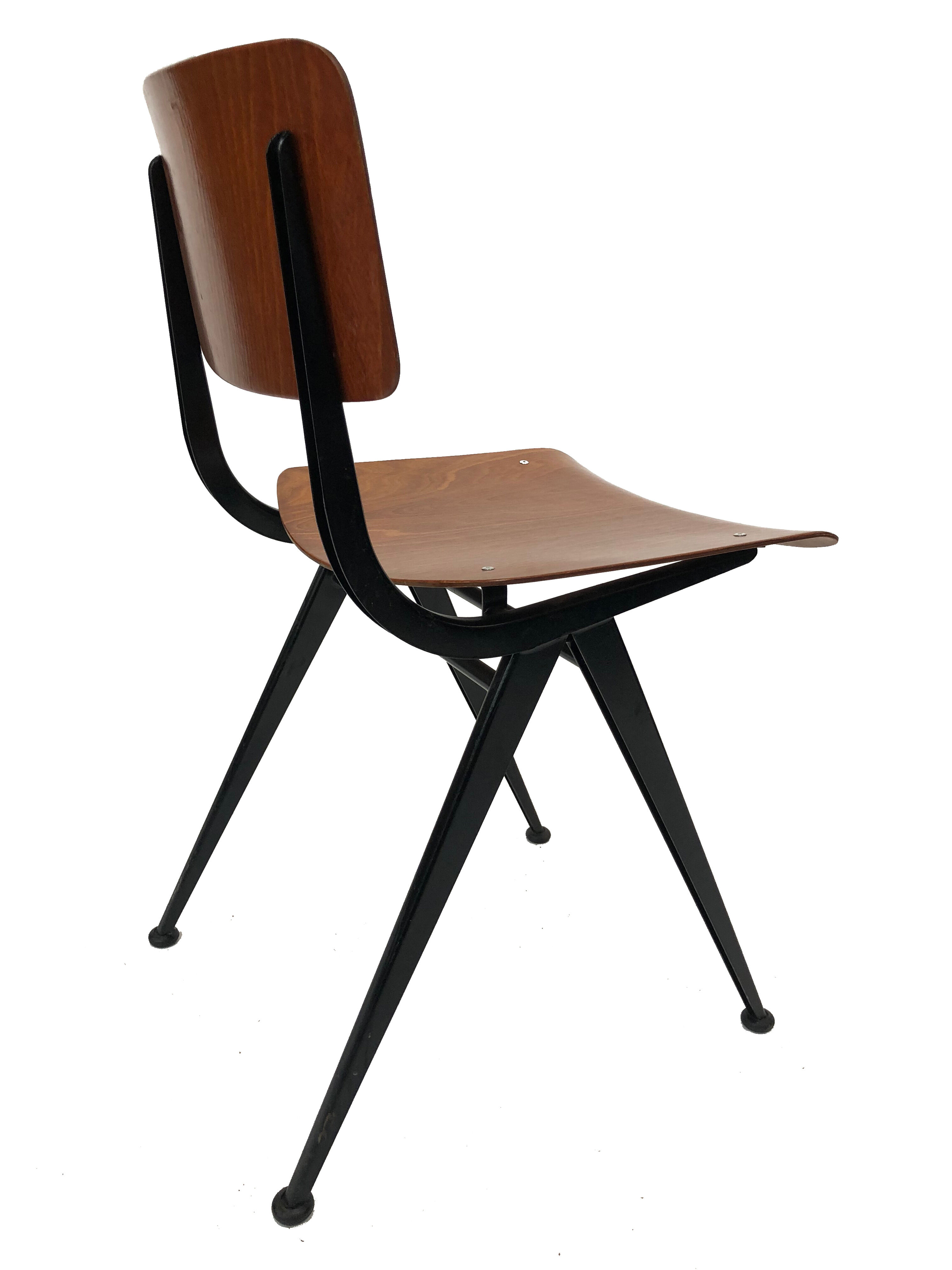 Eromes Marko vintage compass school chair