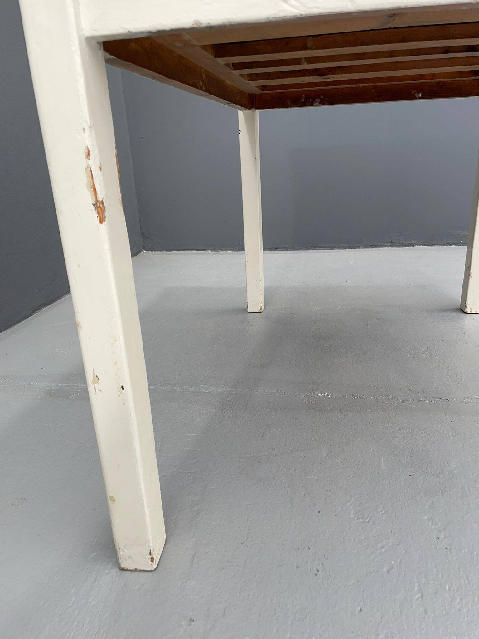 Vintage Writing Desk with Drawer, Czechoslovakia, ca. 1950s–60s