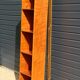 Plywood shelf column