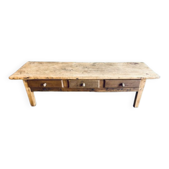 Table basse de ferme