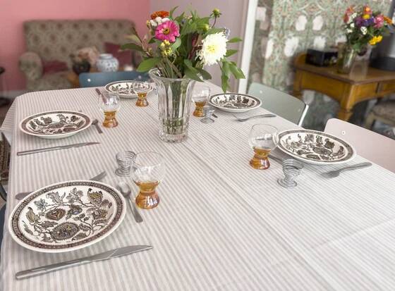 English Jacobean soup plates