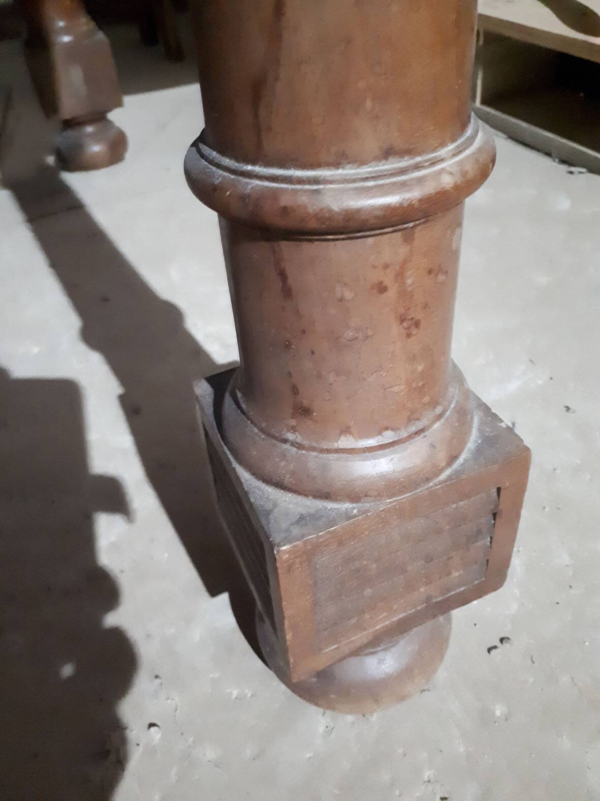 Old dining table