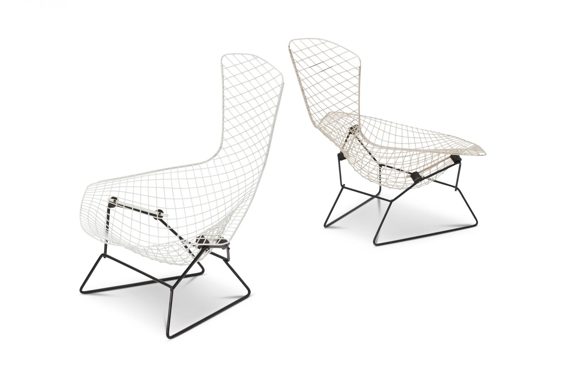 Set of chairs Bird by Harry Bertoia for Knoll International, 1960 s
