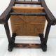 Vintage children's straw chair 70