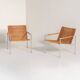 Early pair of modernist “SZ01” arm chairs by Martin Visser for Spectrum
