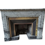 Marble fireplace