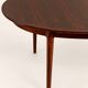 Torbjorn Afdal rosewood dining table model Darby