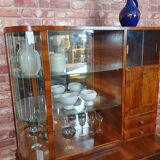 Renovated art deco highboard, Poland 1940
