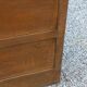 Oak craft cabinet with 5 drawers from the 1930s/1950s