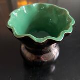 Max Idlas metallic effect vase