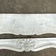 White Carrara marble fireplace from around 1880