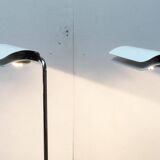 Vintage italian table lamps tegola by bruno gecchelin for blu italia, set of 2