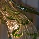 Large Murano chandelier by Carlo Nason in green glass – 1970s