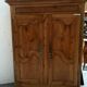Louis XIV wardrobe in solid cherry