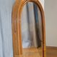 Vintage rattan mirror