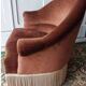 Paire de fauteuils crapaud
