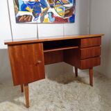 Vintage office of the 60s golden oak