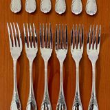 Christofle Marly 6-piece fish cutlery set, excellent condition