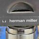 Black Herman Miller Original Eames EA318 Office Chair Castor base