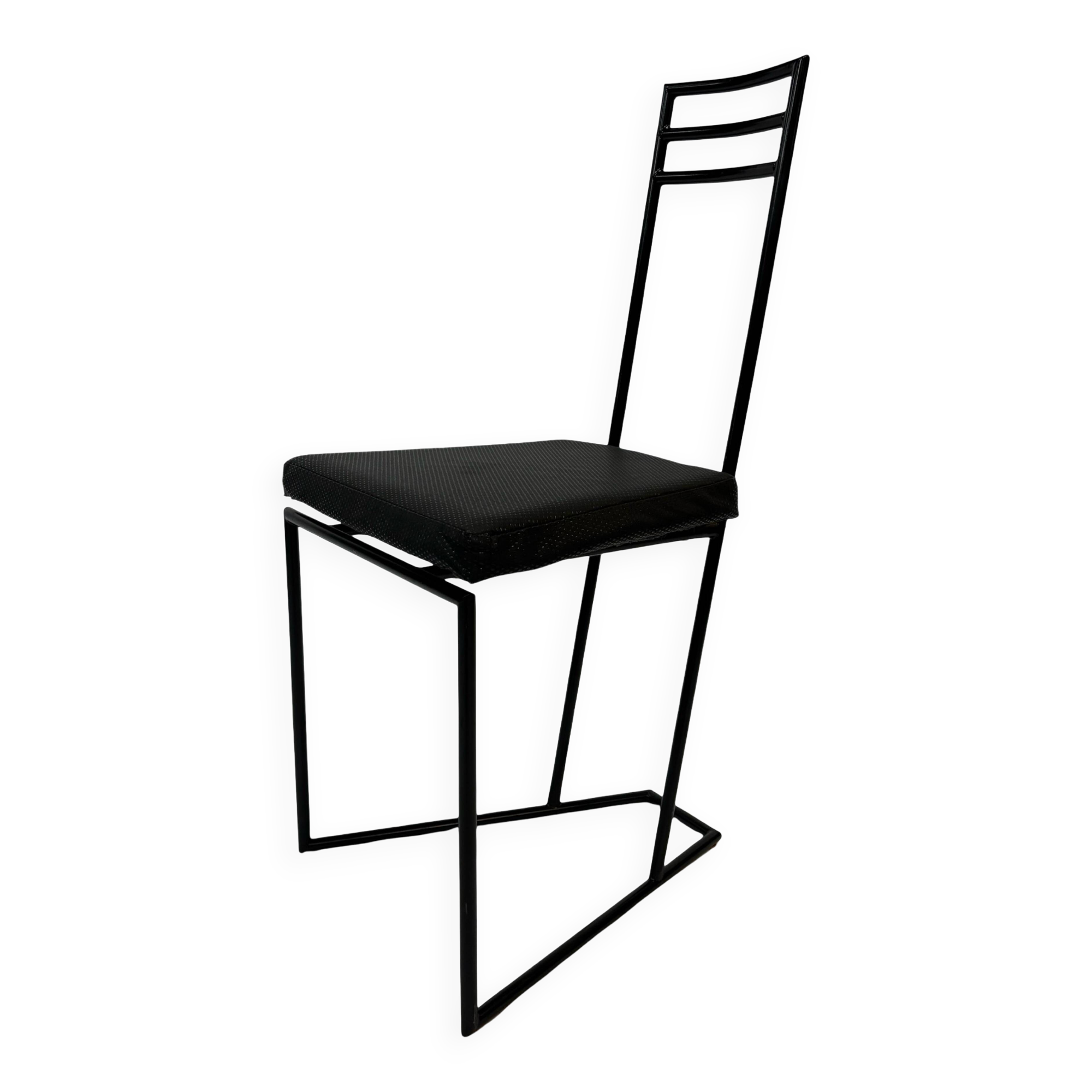 Vintage chair minimalist design 80's