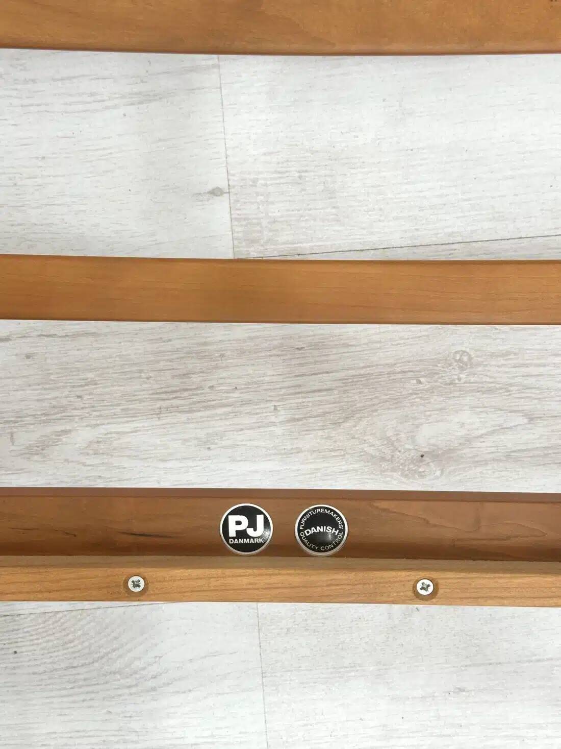 Set of 2 vintage Ole Wanscher chairs | Colonial chair | Leather