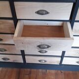 Trade cabinet 30 drawers handles bronze shells