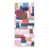 2x5 Pink & Blue Contemporary Kilim Runner Rug, 68x155Cm
