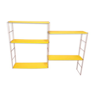 Yellow string shelf gold stud 120x48