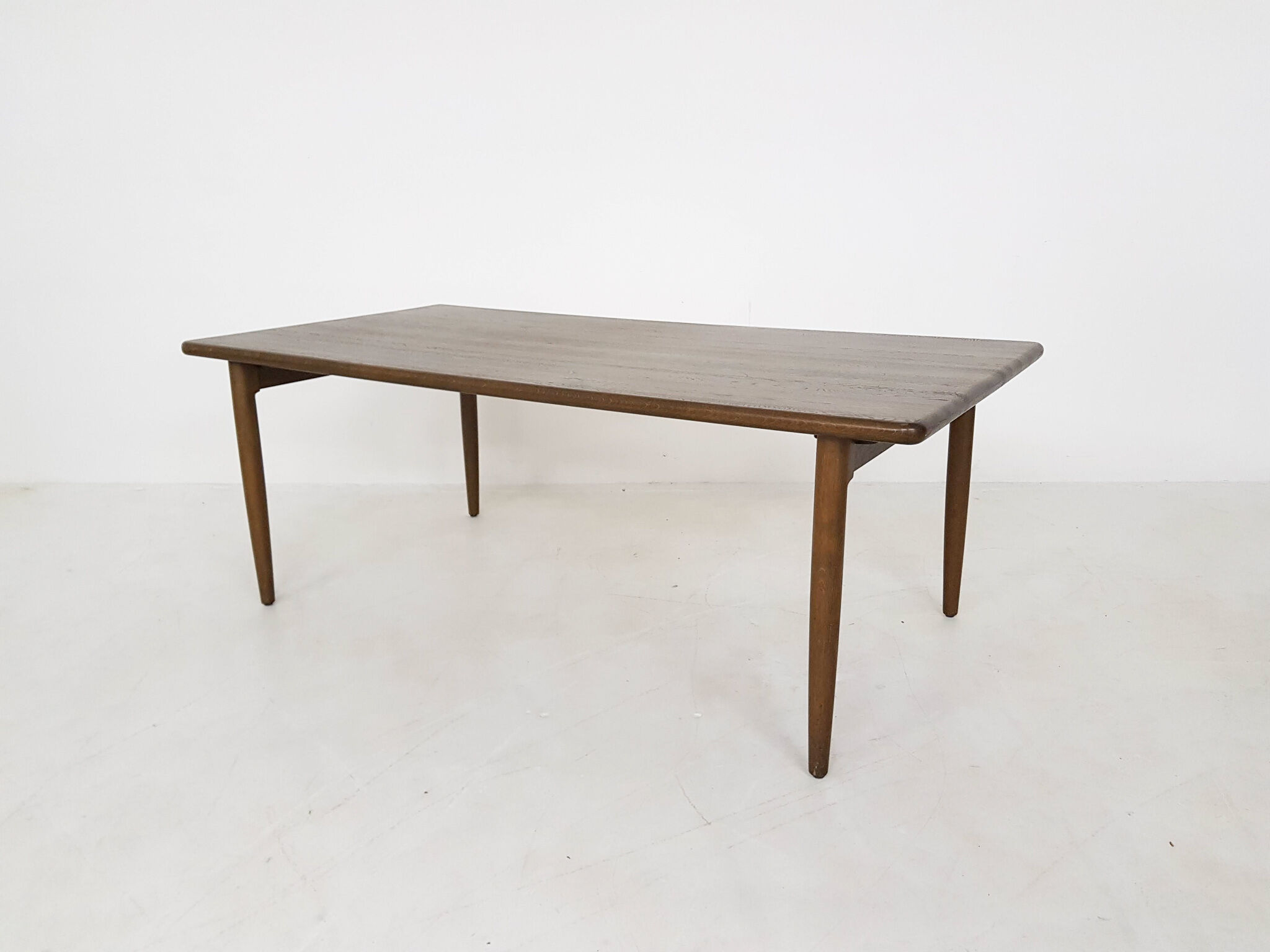 Oak dining table, The Netherlands 1960's