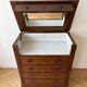 Dressing table with marble top