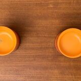 Extendable space-age pivoting bowls from the mid-century by Emsa, 1960s, set of 2.