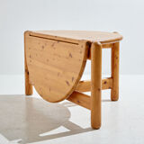Pinewood dining set by rainer daumiller for hanex, set of 7