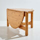 Pinewood dining set by rainer daumiller for hanex, set of 7