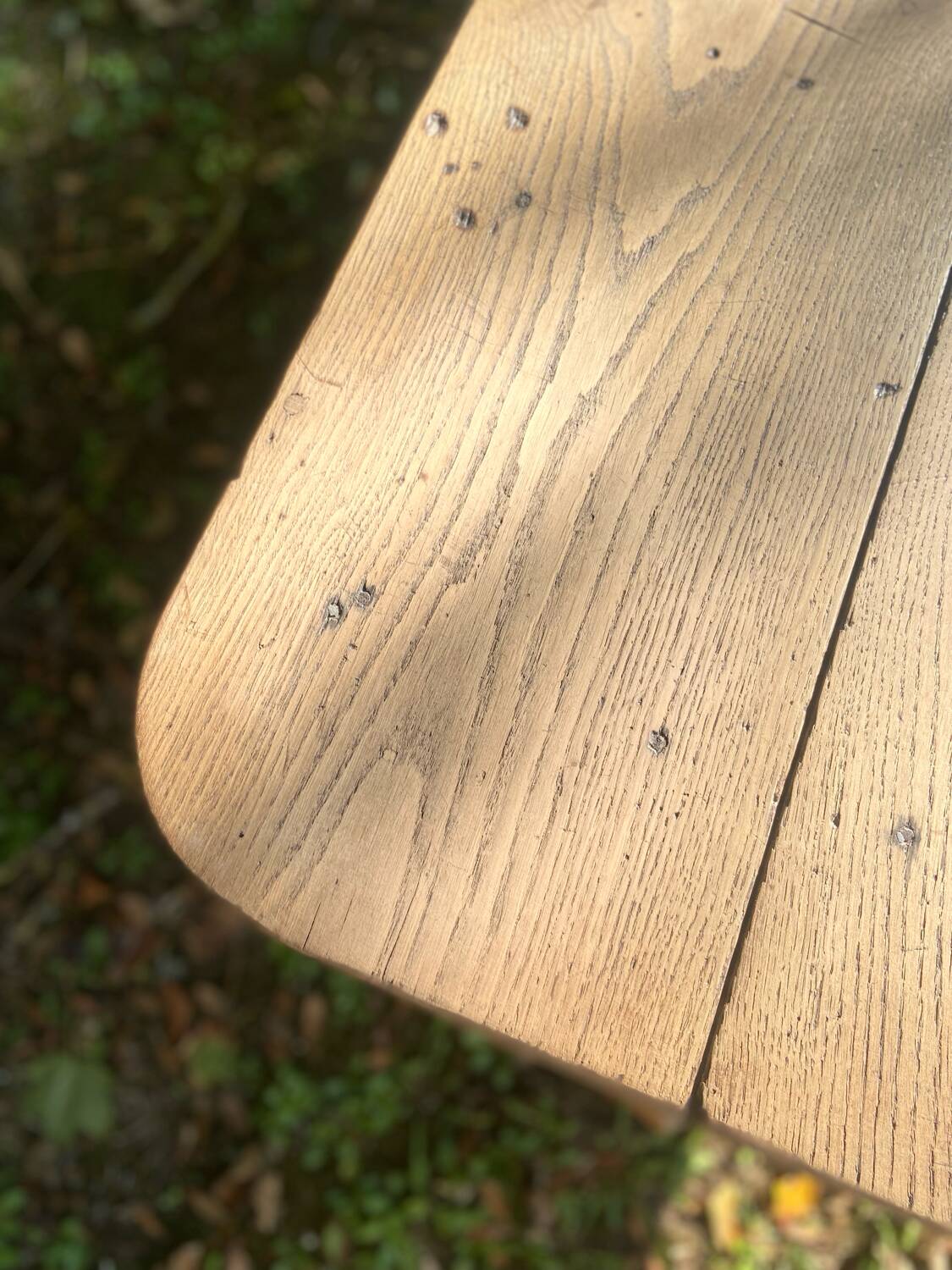 Table basse de ferme en chêne massif