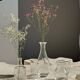 Flacon en verre avec bouchon