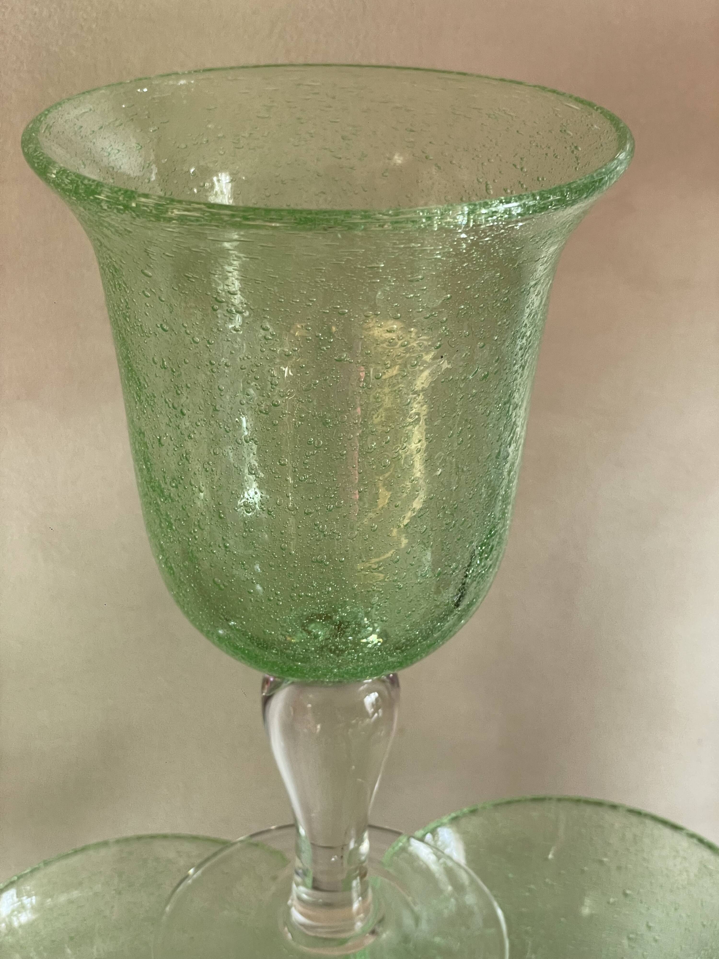 6 grands verres Biot