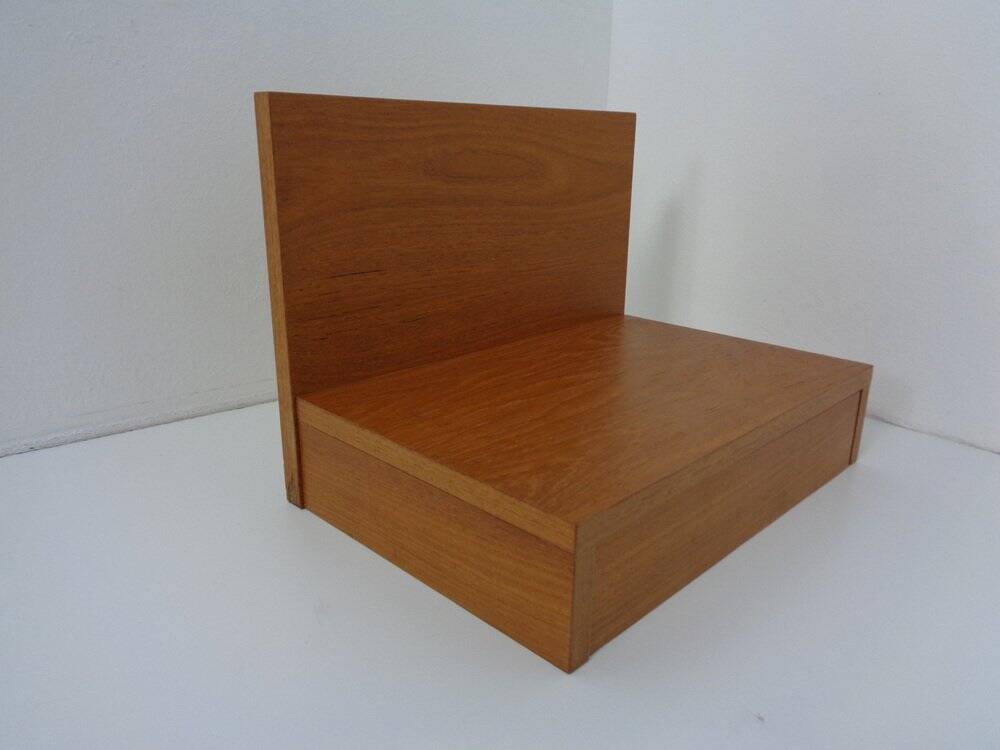 Teak Consoles with Drawers, 1960s, Set of 2