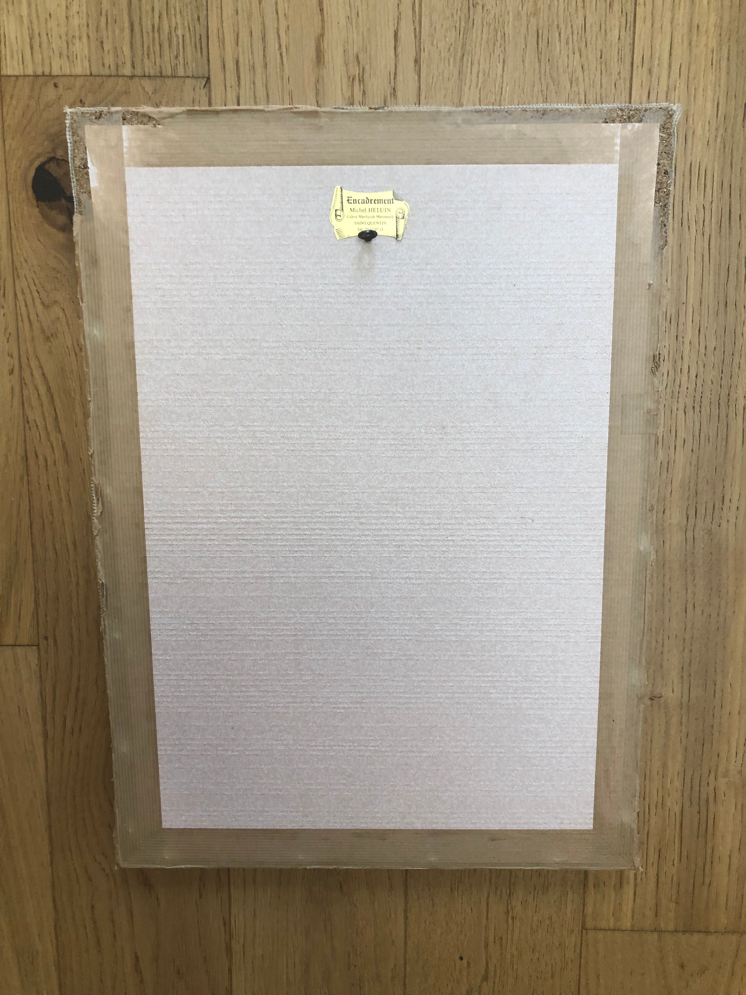 Tapestry vintage canvas 60's