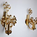 Paire d'appliques Palwa par Ernest Palm, 1960, Espagne
