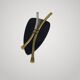 Paire d appliques arlus vintage design lampe suspension