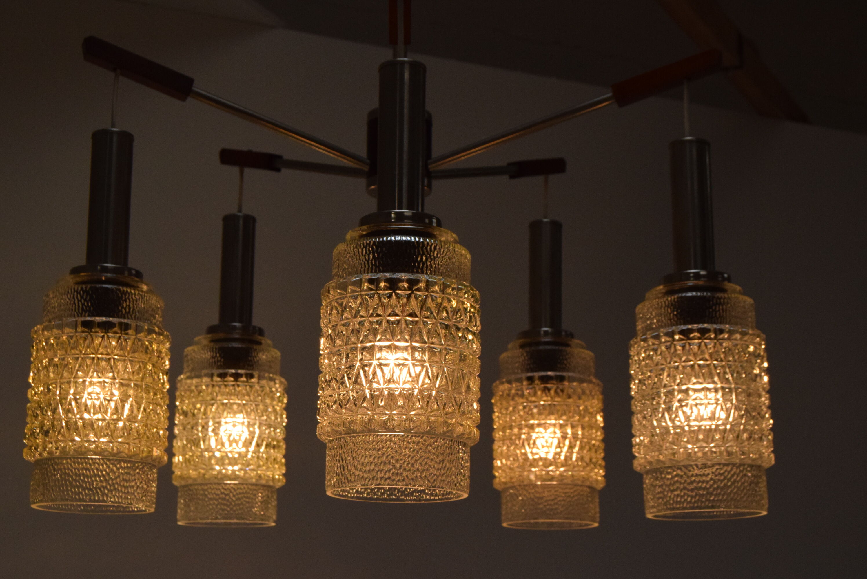 Mid-century Germany chandelier, 1970‘s