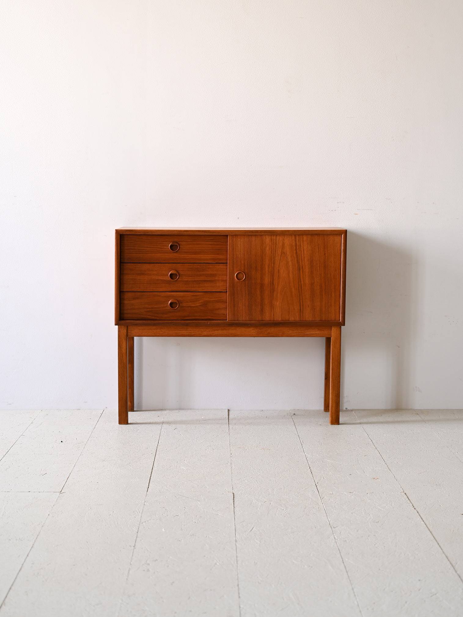 Scandinavian entryway cabinet