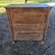 Chest of drawers late nineteenth century patinated gray