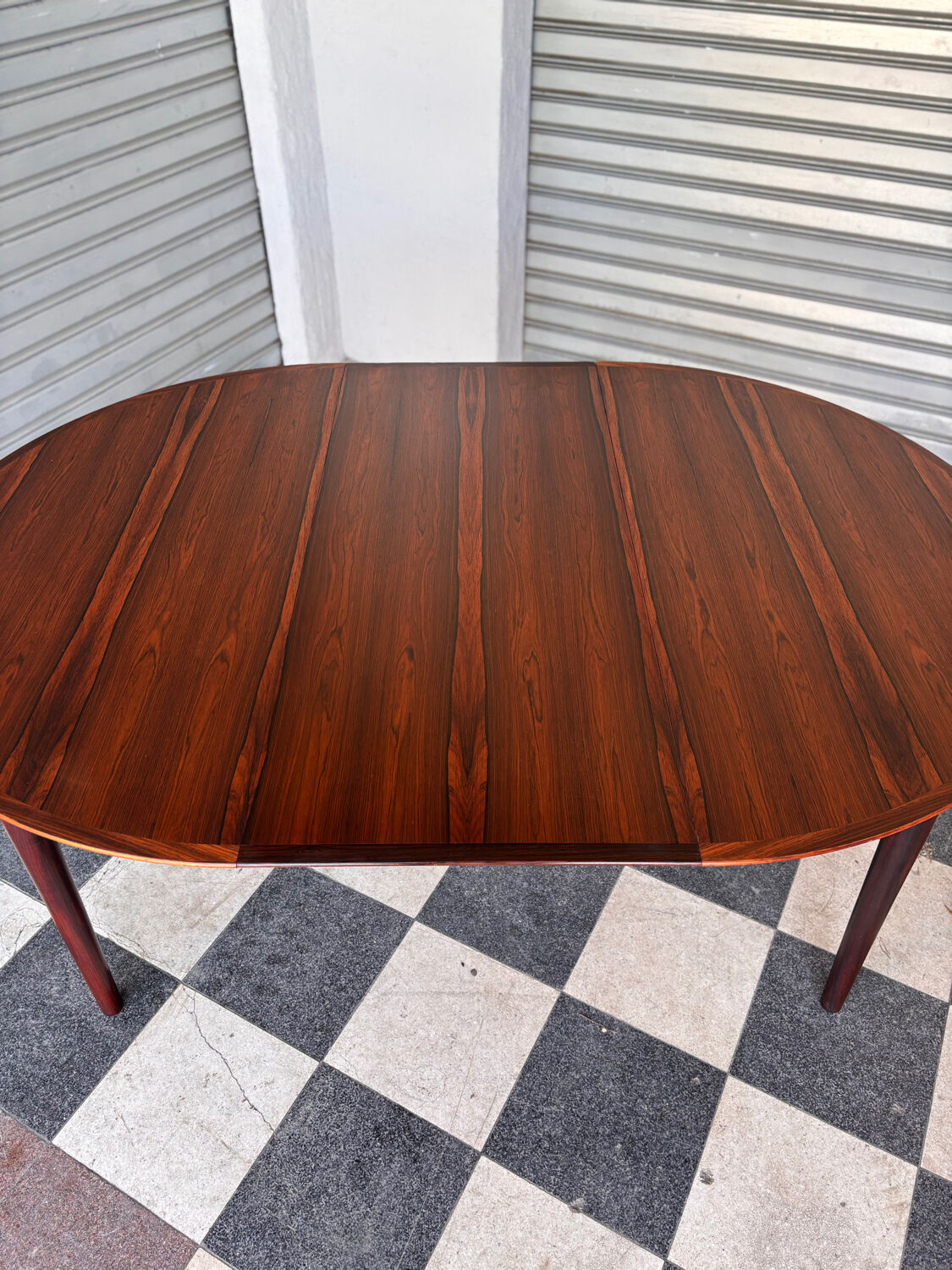 Table Arne Vodder en palissandre
