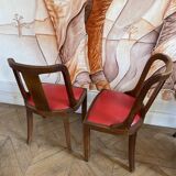 Art deco gondola chairs