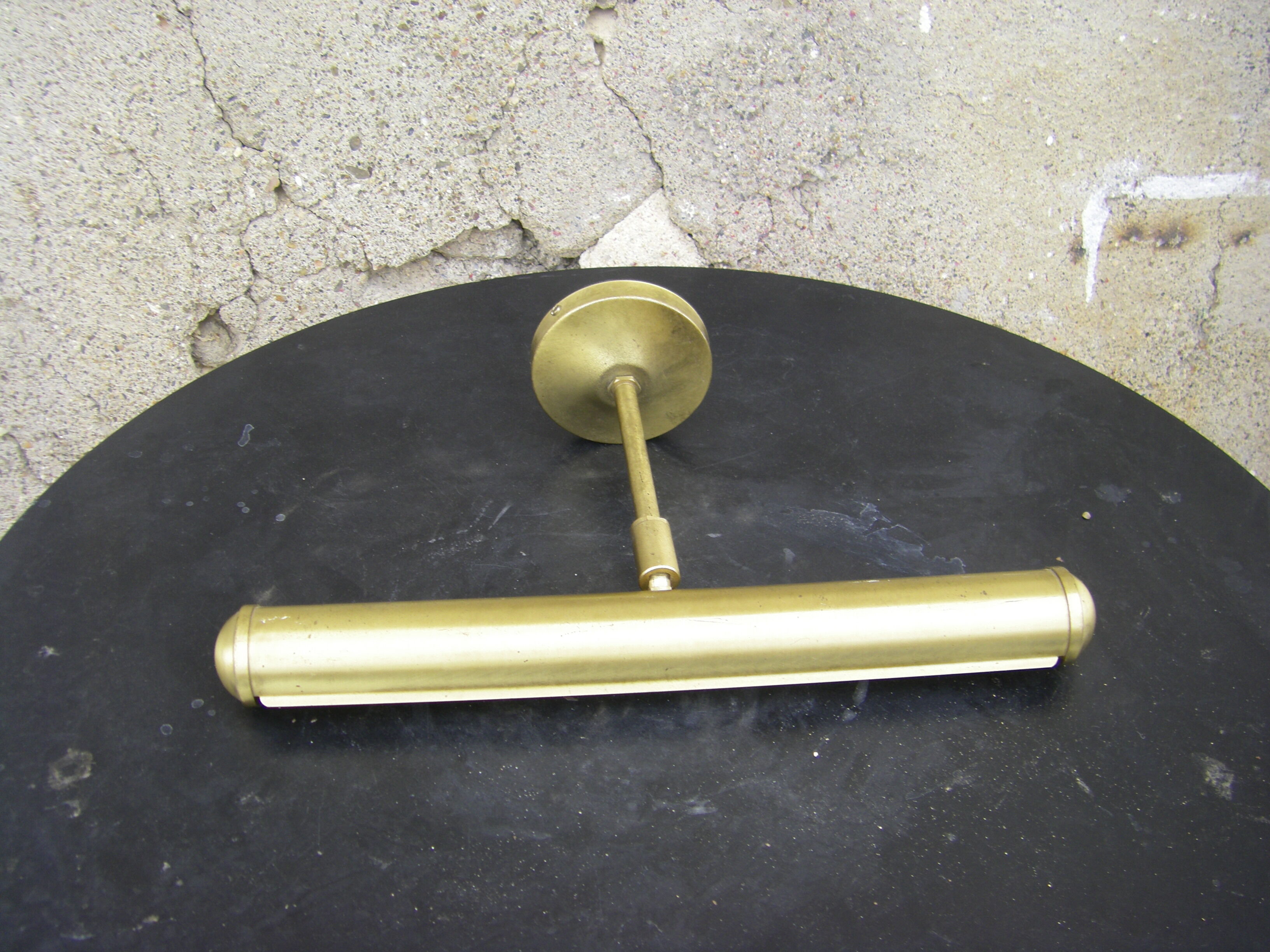 Vintage brass wall lamp