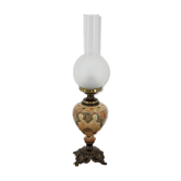 Lampe de table en porcelaine, années 1950