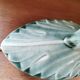 Vintage ceramic bird lamp base from Charolles