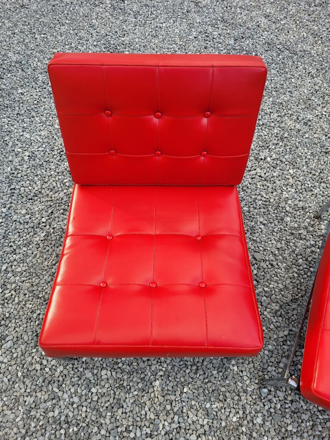Pair of low chairs from the 70s